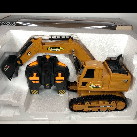 XIE MING Simulation Engineering Truck RC Excavator 2.4G 360 Revolve Tested - Picture 2 of 7